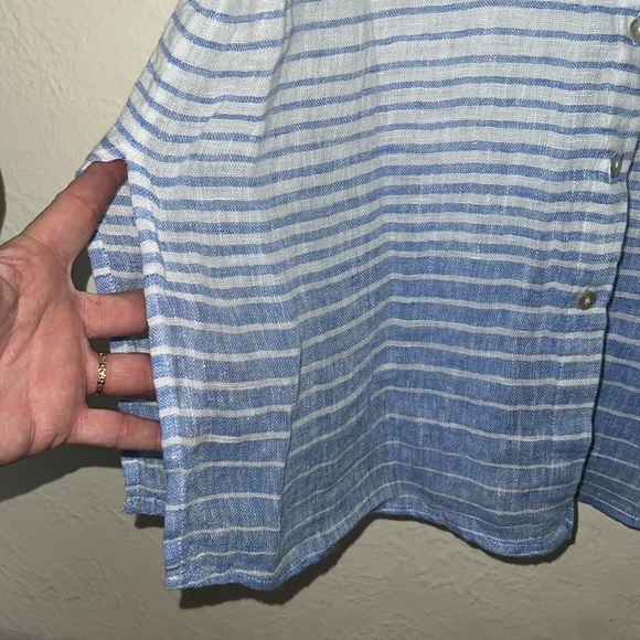 Kenar medium linen tunic top nwt - Picture 4 of 7